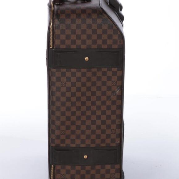 Louis Vuitton Pégase 65 Wheeled Suitcase in Damier Ebene Canvas and Leather - Picture 2 of 16